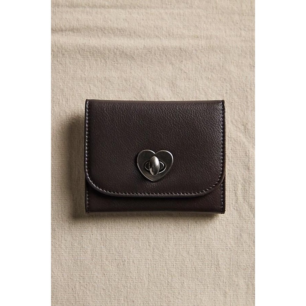 Lock It up Wallet at Free People in Espresso